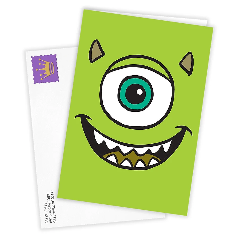 Disney/Pixar Monsters, Inc. Mike Wazowski Face Custom Card for only USD 4.99 | Hallmark