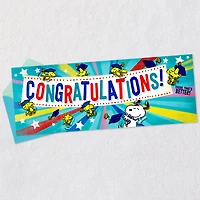 Peanuts® Snoopy and Woodstock Banner Graduation Card for only USD 5.99 | Hallmark