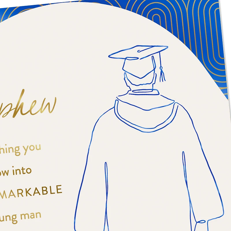 Watching You Grow Has Been a Gift Graduation Card for Nephew for only USD 4.99 | Hallmark