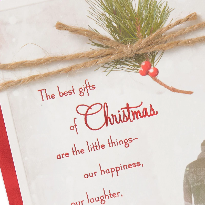 The Best Gifts Romantic Christmas Card for only USD 6.99 | Hallmark