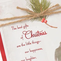 The Best Gifts Romantic Christmas Card for only USD 6.99 | Hallmark