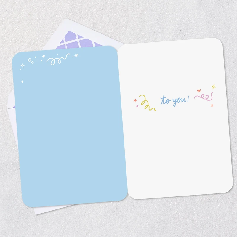 Champagne Bottle and Confetti Streamers Congratulations Card for only USD 2.99 | Hallmark