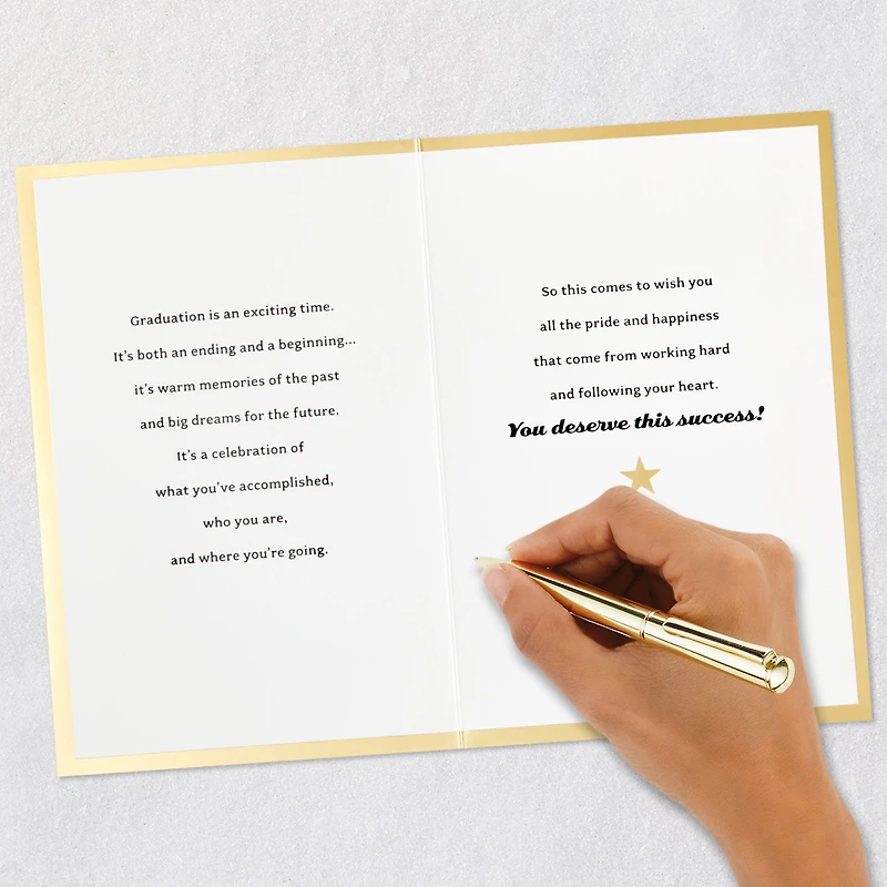 You Deserve This Graduation Card for only USD 7.99 | Hallmark