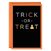 Trick-or-Treat Candy Halloween Card for only USD 0.99 | Hallmark