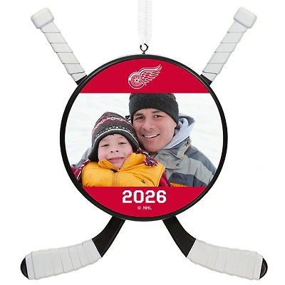 NHL Detroit Red Wings® Hockey Personalized Ornament, Custom Photo and Text for only USD 30.99 | Hallmark