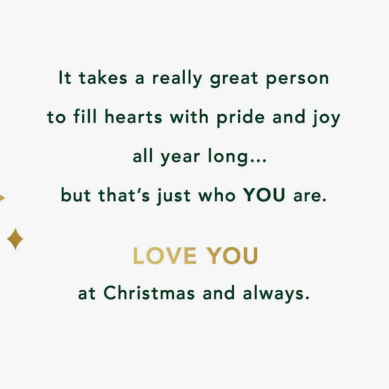 You Fill Hearts With Pride and Joy Christmas Card for Godson for only USD 2.99 | Hallmark