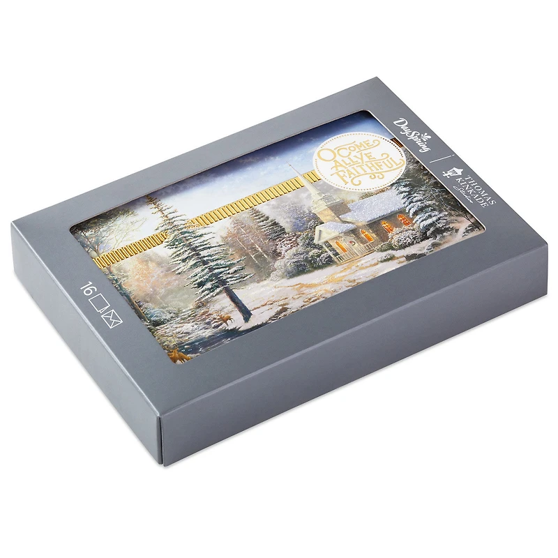 Thomas Kinkade Country Church Religious Boxed Christmas Cards, Pack of 16 for only USD 15.49 | Hallmark