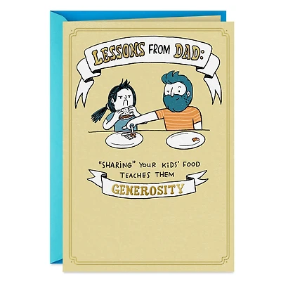 Lessons From Dad Funny Pop-Up Father's Day Card for only USD 7.99 | Hallmark