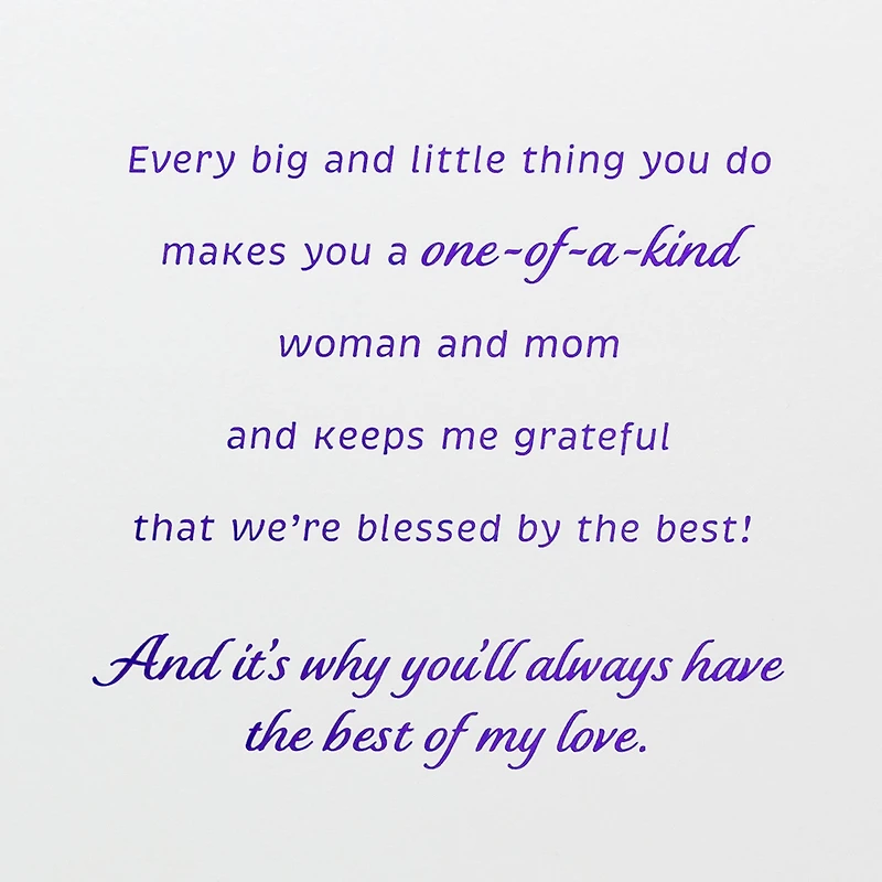 You Are the Heart and Soul of Our Family Romantic Mother's Day Card for only USD 7.59 | Hallmark