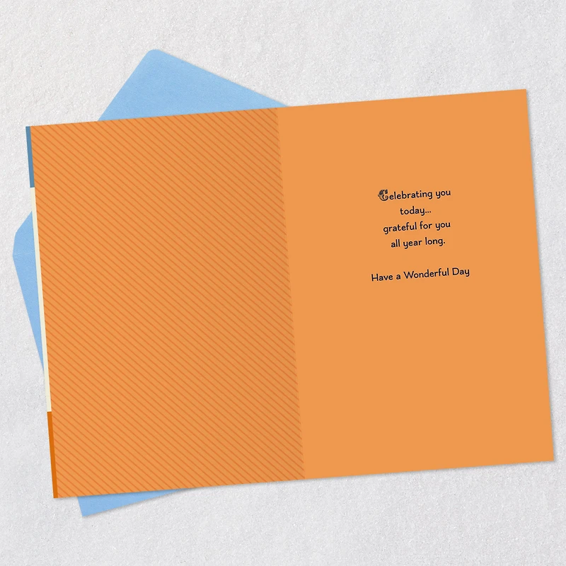 Grateful for You All Year Long Father's Day Card for only USD 2.50 | Hallmark