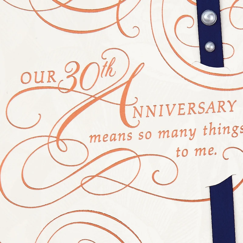 Another Year of Loving You 30th Anniversary Card for only USD 5.59 | Hallmark
