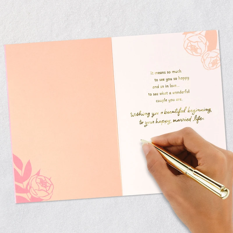 Celebrating You With Love Wedding Card for Granddaughter for only USD 4.59 | Hallmark