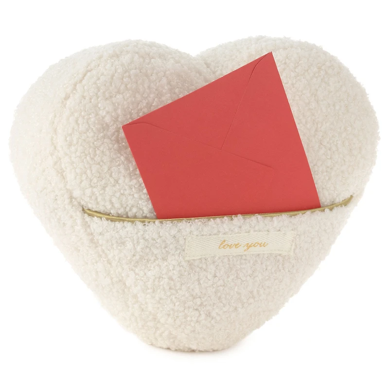 Heart Pillow With Pocket for only USD 14.99 | Hallmark