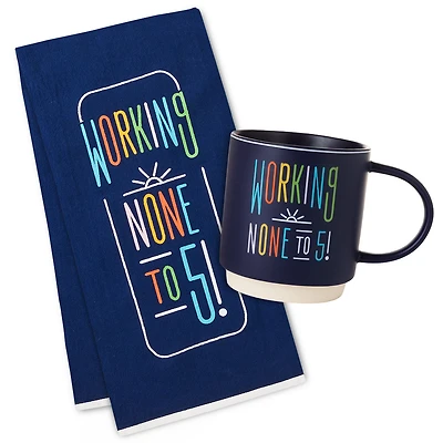 Working None to Five Retirement Gift Set for only USD 14.99-16.99 | Hallmark