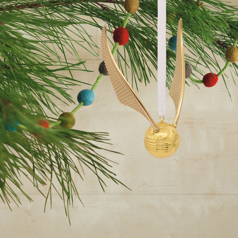 Harry Potter™ Golden Snitch™ Metal Hallmark Ornament for only USD 17.49 | Hallmark