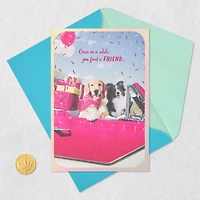 Fancy Pups Forever Friends Birthday Card for only USD 5.99 | Hallmark