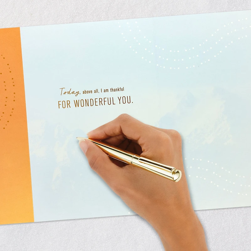 Thankful for Wonderful You Birthday Card for Husband for only USD 6.59 | Hallmark