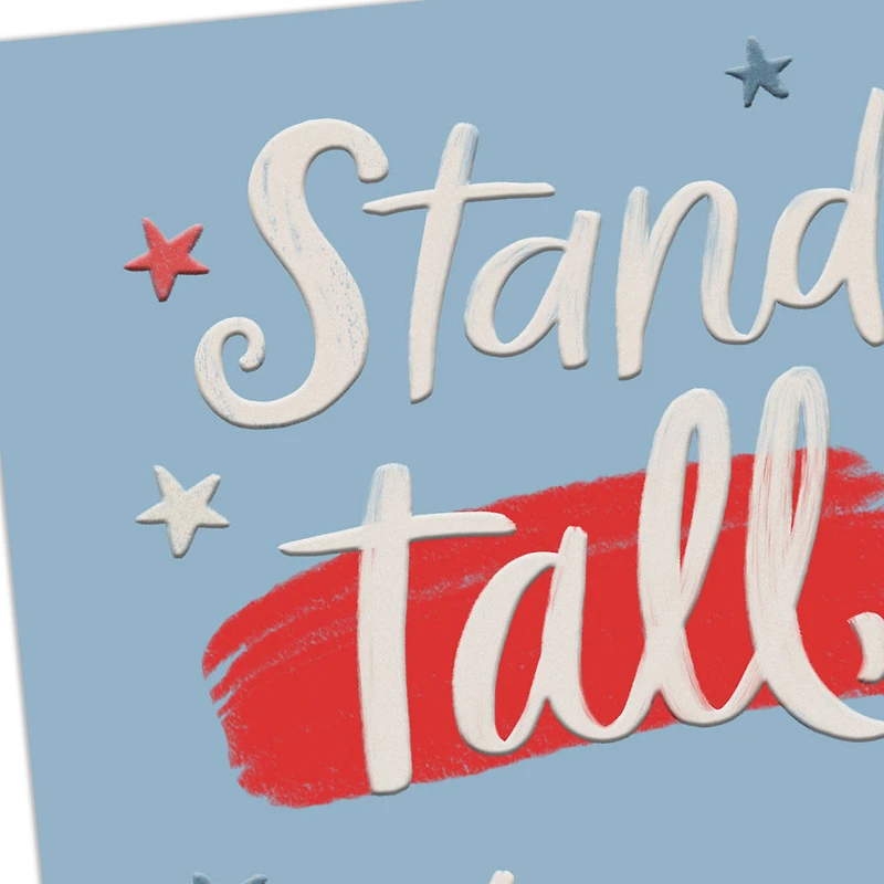 Stand Proud Military Congratulations Card for only USD 2.99 | Hallmark
