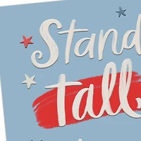 Stand Proud Military Congratulations Card for only USD 2.99 | Hallmark