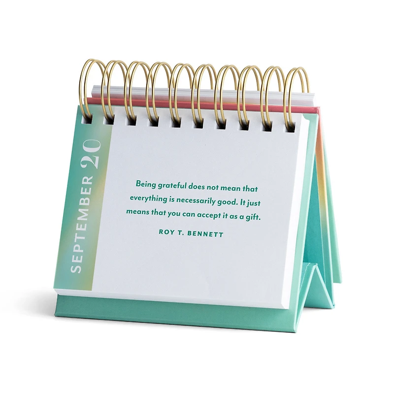 In All Things Thanks: 366 Days of Gratitude Inspirational Perpetual Calendar for only USD 10.99 | Hallmark