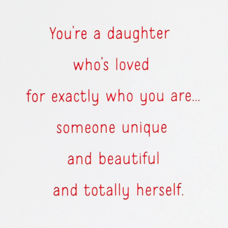 Unique and Beautiful Valentine's Day Card for Daughter for only USD 3.99 | Hallmark