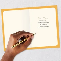A Heart Full of Thanks Thanksgiving Card for only USD 2.00 | Hallmark