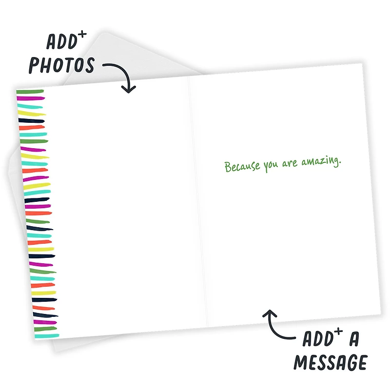 Never Stop Being You Zebras Custom Card for only USD 4.99 | Hallmark