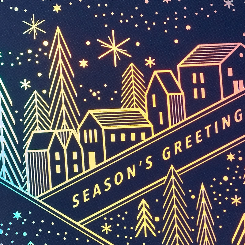 Sparkling Homes at Night Boxed Christmas Cards, Pack of 16 for only USD 12.49 | Hallmark