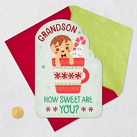 Sweeter Than Candy Canes Christmas Card for Grandson for only USD 3.59 | Hallmark