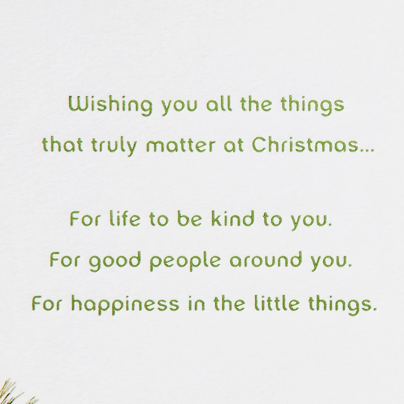 Loving Wishes for You Christmas Card for Son for only USD 6.99 | Hallmark