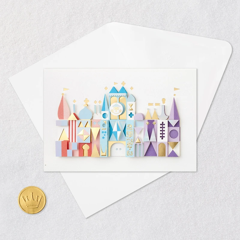 Disney It’s a Small World Blank Card for only USD 8.59 | Hallmark
