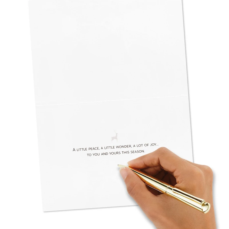 Snowy Landscape With Deer Boxed Holiday Cards, Pack of 16 for only USD 15.49 | Hallmark