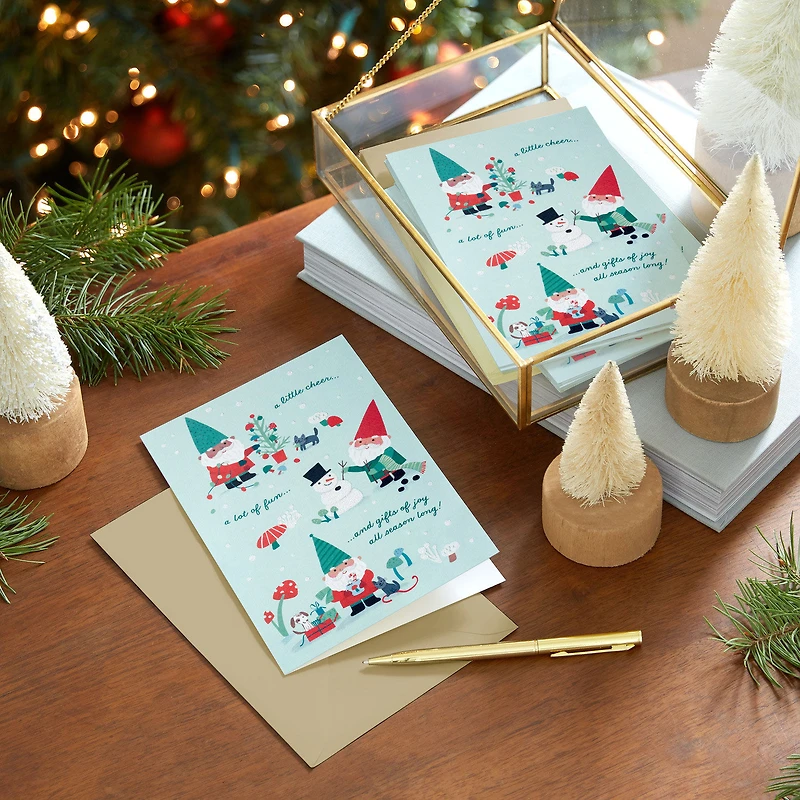 Gnomes at Christmas Boxed Christmas Cards, Pack of 16 for only USD 12.49 | Hallmark