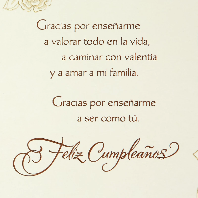 Thank You for Everything Spanish-Language Birthday Card for Mom for only USD 3.59 | Hallmark
