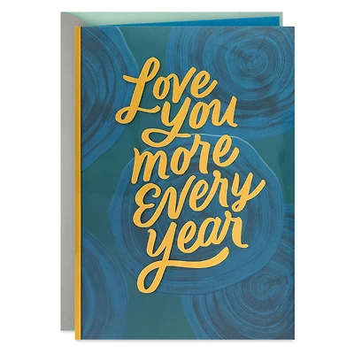 Love You More Every Year Birthday Card for Wife for only USD 7.59 | Hallmark