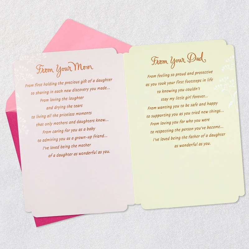 You're a Wonderful Daughter Birthday Card for only USD 4.99 | Hallmark