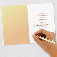 Always Thankful to Be Yours Thanksgiving Card for Wife for only USD 3.99 | Hallmark
