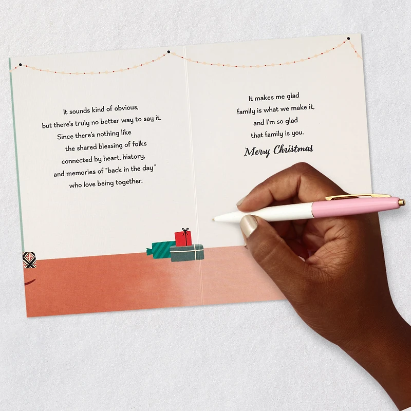 Family Matters Christmas Card for only USD 4.59 | Hallmark
