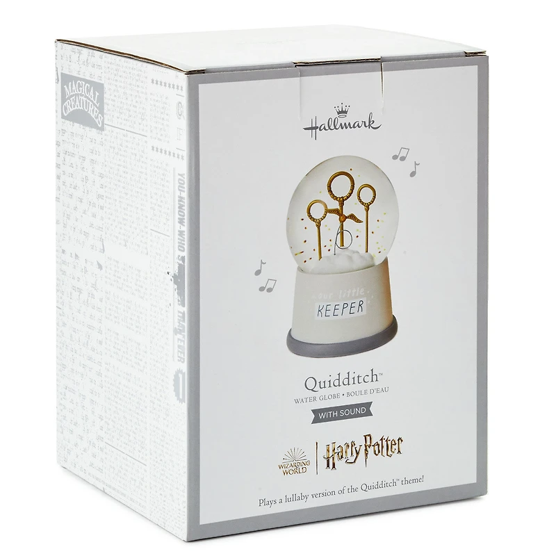 Harry Potter™ Quidditch™ Our Little Keeper Musical Snow Globe for only USD 59.99 | Hallmark