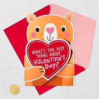 Bear Hug Musical Valentine's Day Card for only USD 7.99 | Hallmark