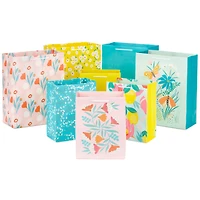 Assorted Floral and Solid 8-Pack Medium and Large Gift Bags for only USD 15.99 | Hallmark