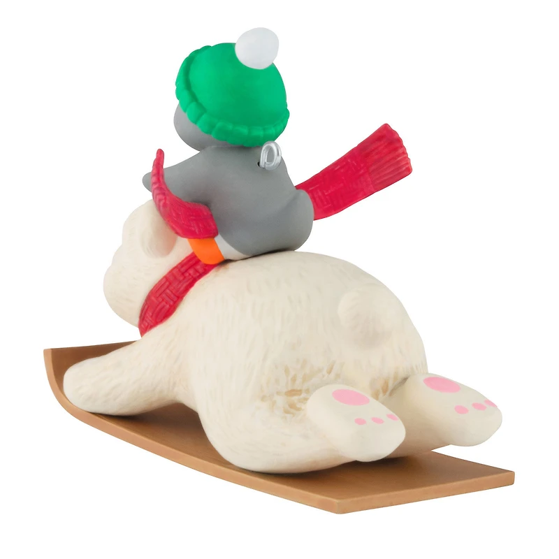 Snowball and Tuxedo Sledding Sidekicks Ornament for only USD 22.99 | Hallmark
