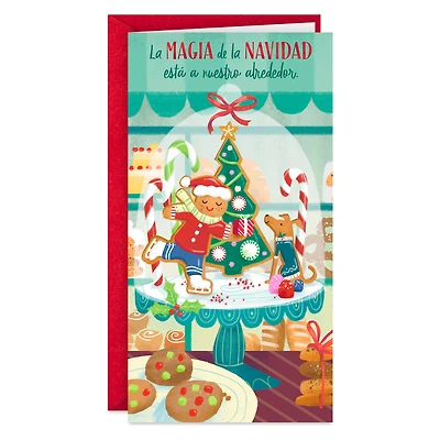 Magic of the Holidays Spanish-Language Money Holder Christmas Card for only USD 1.99 | Hallmark