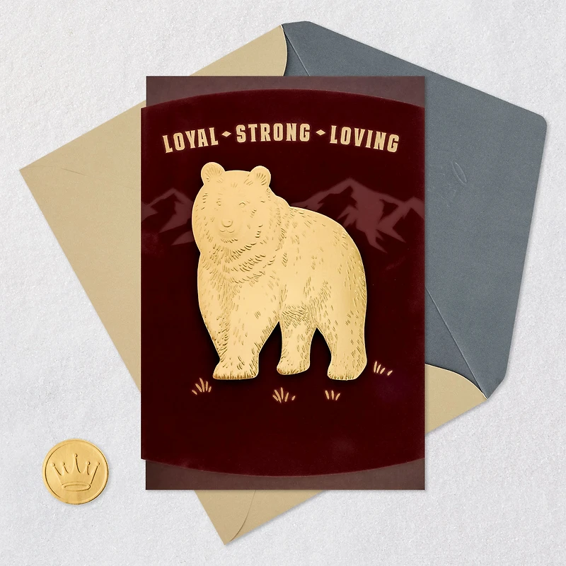 One of the Best Papa Bears Father's Day Card for only USD 7.99 | Hallmark