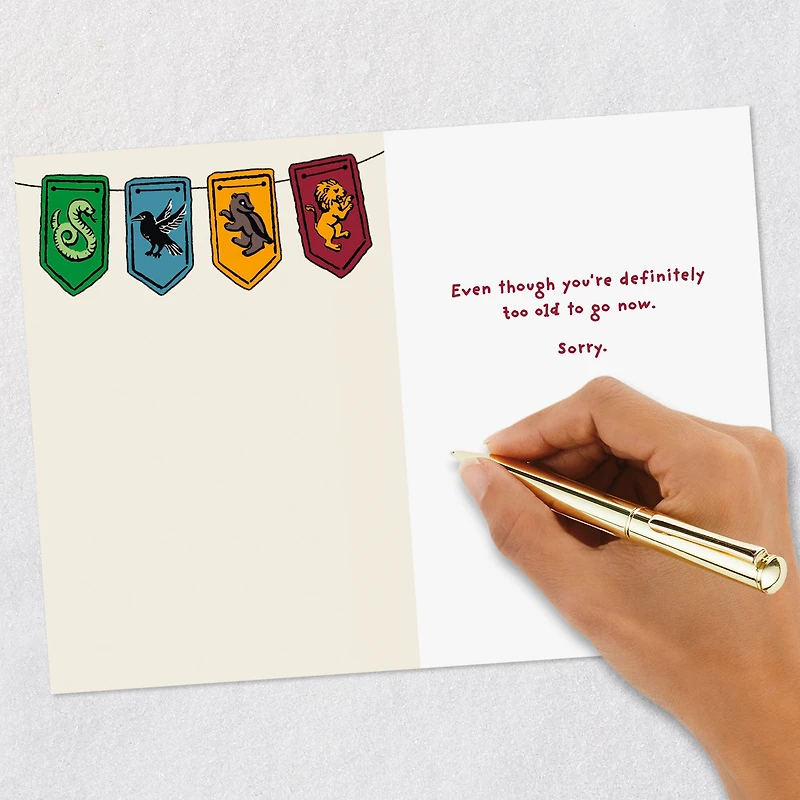 Harry Potter™ Celebrate Like You're Going to Hogwarts™ Funny Birthday Card for only USD 4.49 | Hallmark