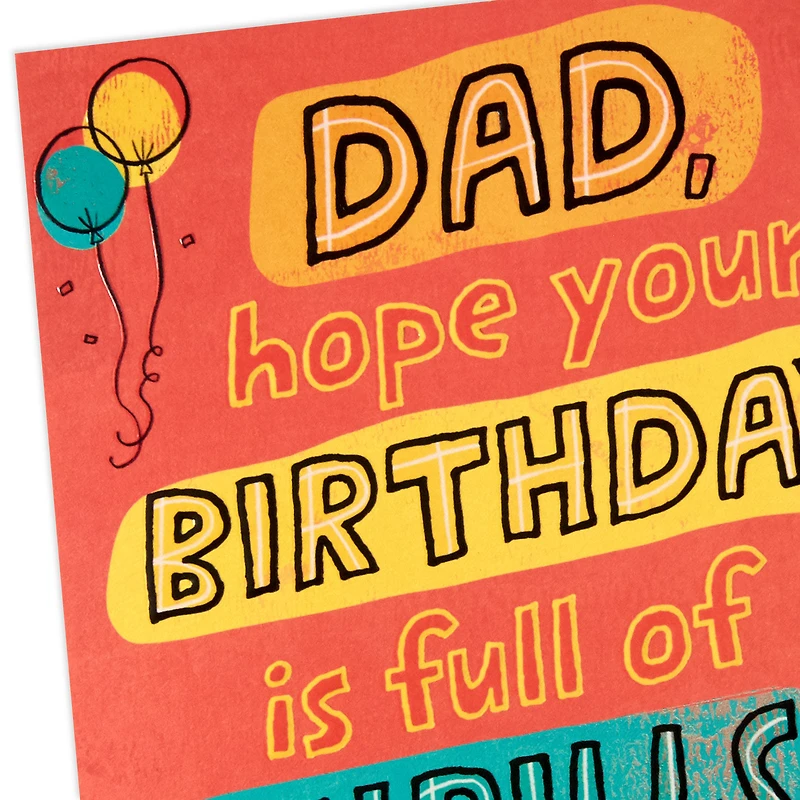 A Day of Thrills, Chills and Grills Pop-Up Birthday Card for Dad for only USD 5.59 | Hallmark