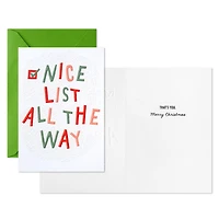 Nice List All the Way Boxed Christmas Cards, Pack of 5 for only USD 5.00 | Hallmark