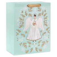 13" Angel Illustration on Blue Large Christmas Gift Bag for only USD 4.49 | Hallmark