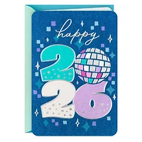 Disco Ball Happy 2026 New Year Card for only USD 4.99 | Hallmark