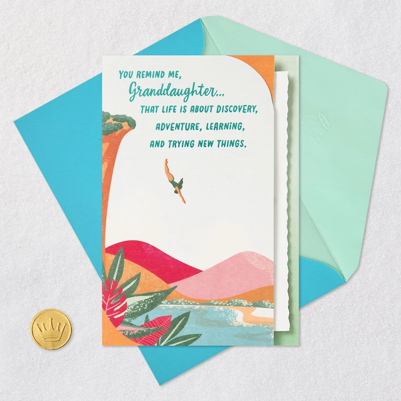 You’re One of Life's Best Gifts Birthday Card for Granddaughter for only USD 5.99 | Hallmark
